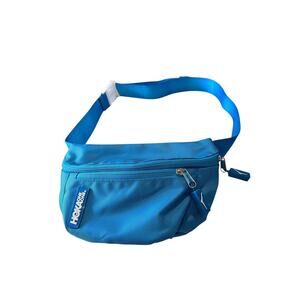 Hoka One One Fanny Hip Pack Everywhere Belt Bag 3 Zipper Blue Outdoor Sports EUC